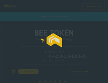 Tablet Screenshot of beetoken.com